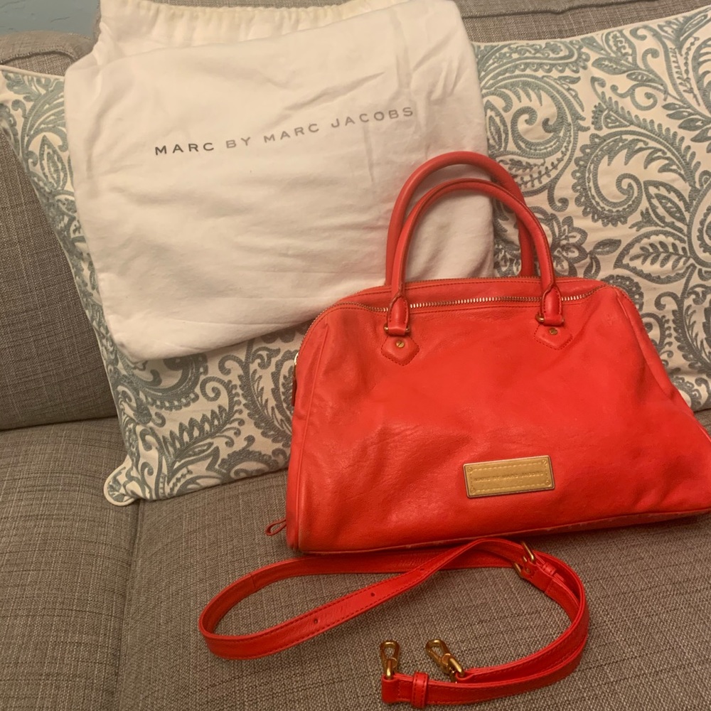 Red Marc Jacobs bag